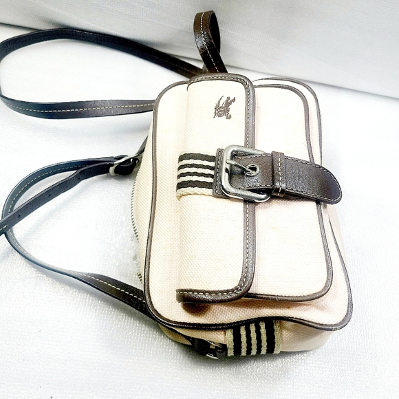 Burberry Canvas Leather Shoulder Bag - Picture 8 of 8